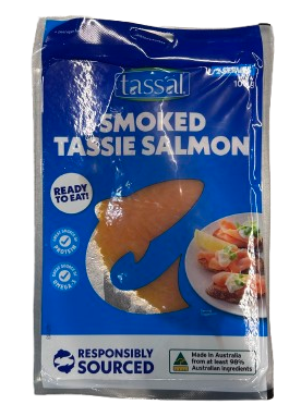 100g Smoked Salmon Sliced